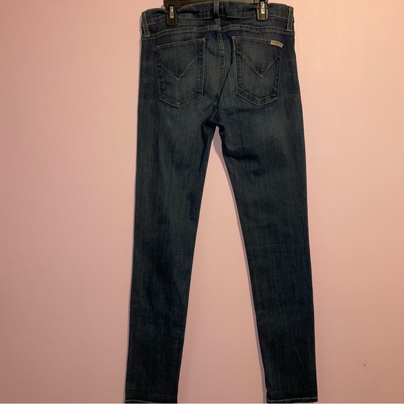 Hudson Jeans Colette Mid Rise Skinny Stretch Cascade Women Size 29 Casual Denim - Picture 7 of 13